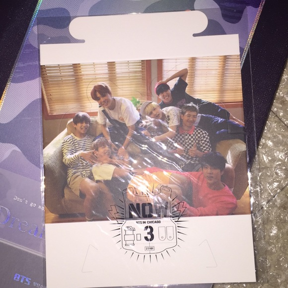 [RARE] SEALED BTS NOW 3 W/ Limited Standee - Picture 2 of 8